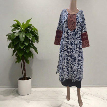 Ajrakh Cotton Kurti