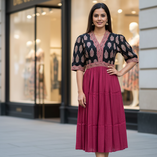Alia Cut Cotton One Piece