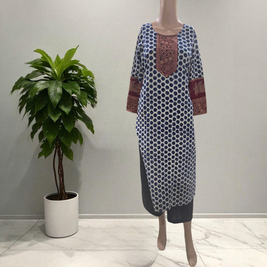 Ajrakh Cotton Kurti