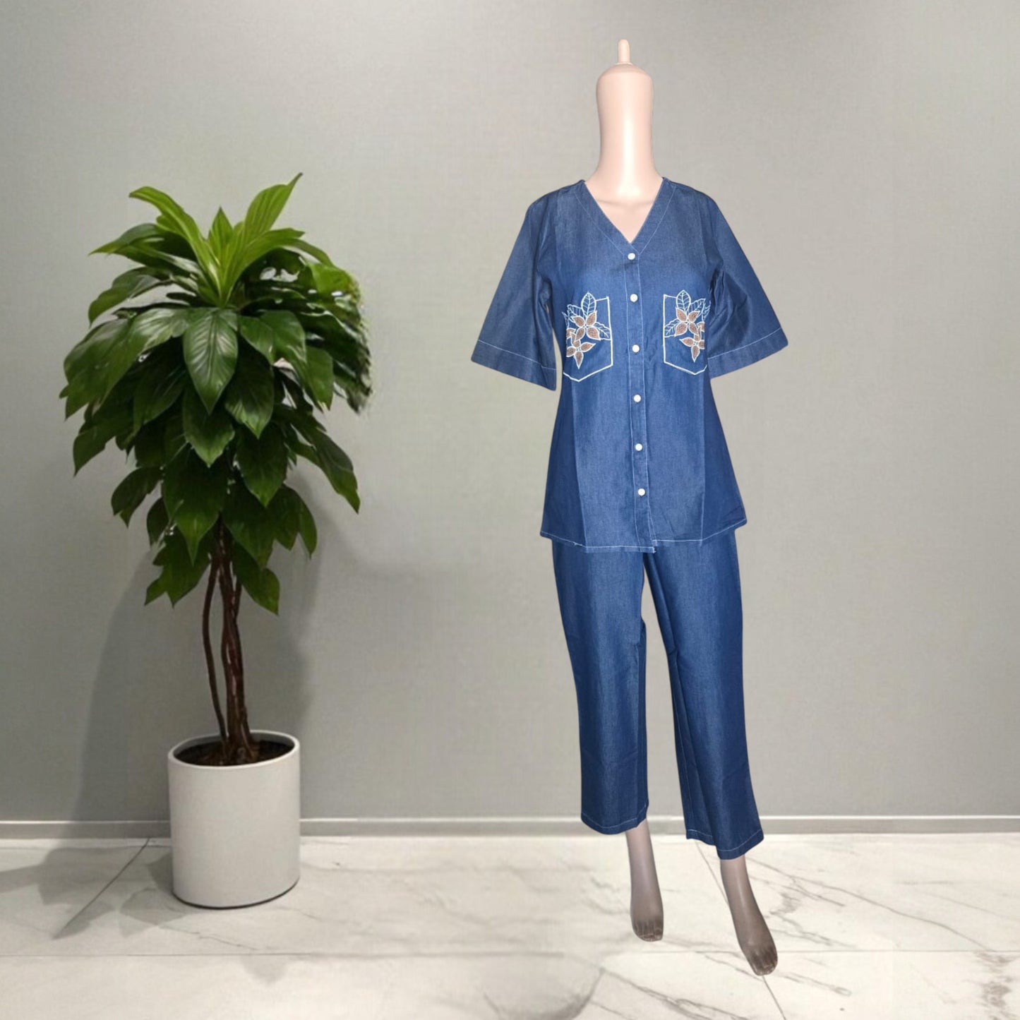 Denim Co-ord Set