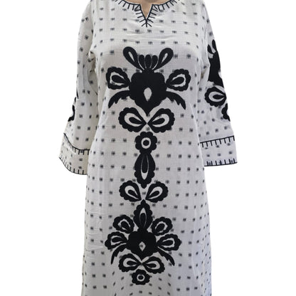 Yarn Dyed Cotton Kurti With Pant