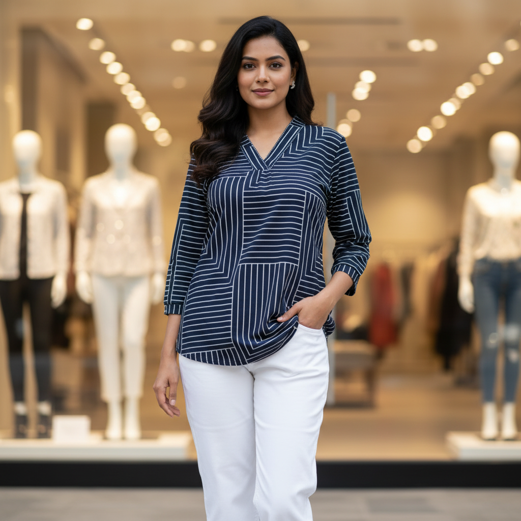 Premium Rayon Short Kurti