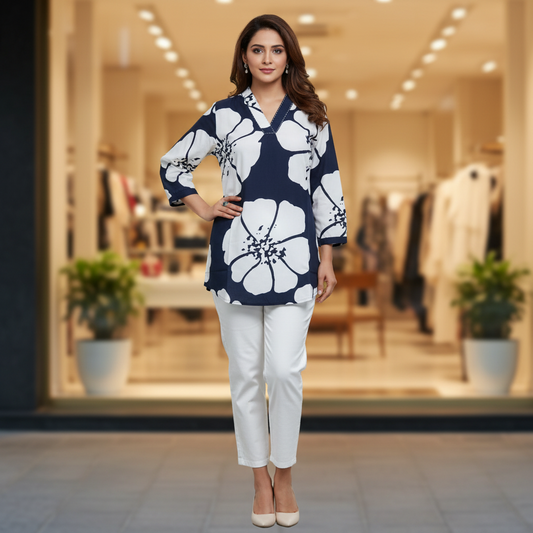 Premium Rayon Short Kurti