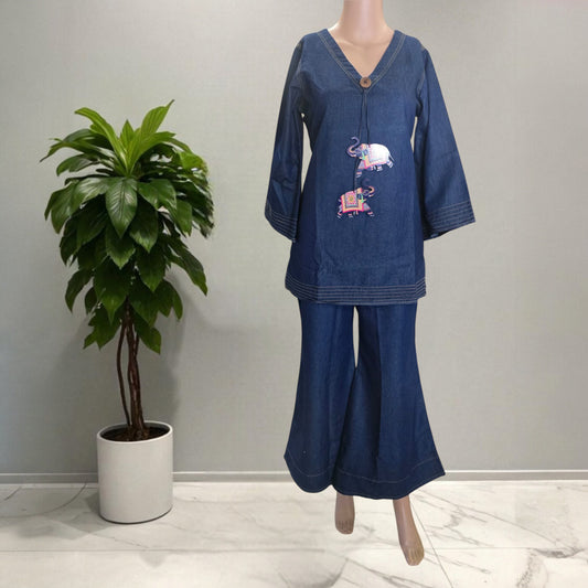 Denim Co-ord Set