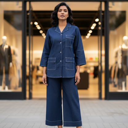 Denim Co-ord Set