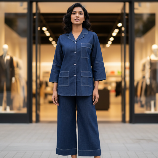 Denim Co-ord Set