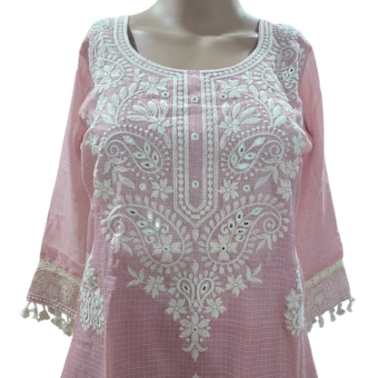 Kota Doriya Chikankari Full Suit