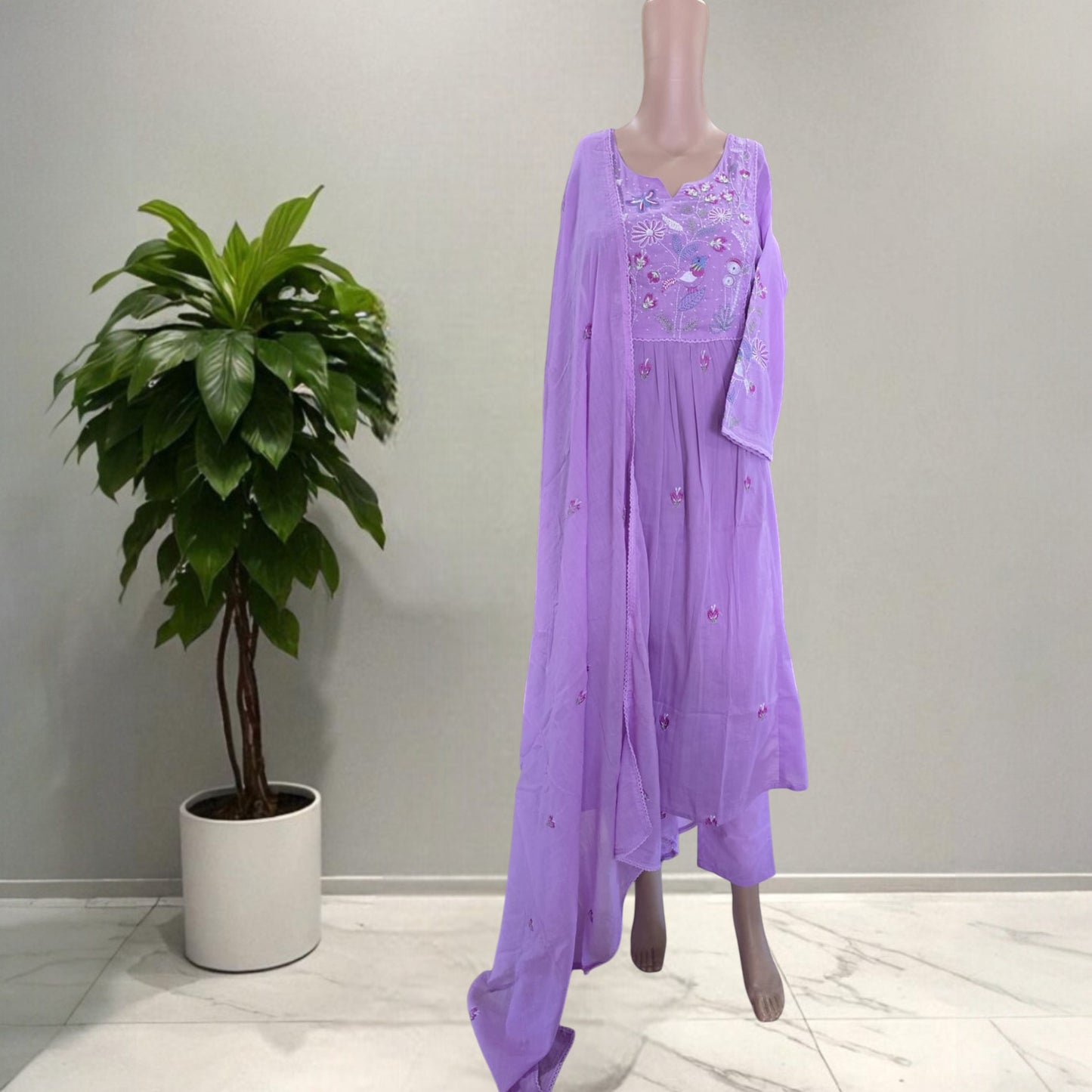 Mul Cotton Full Suit